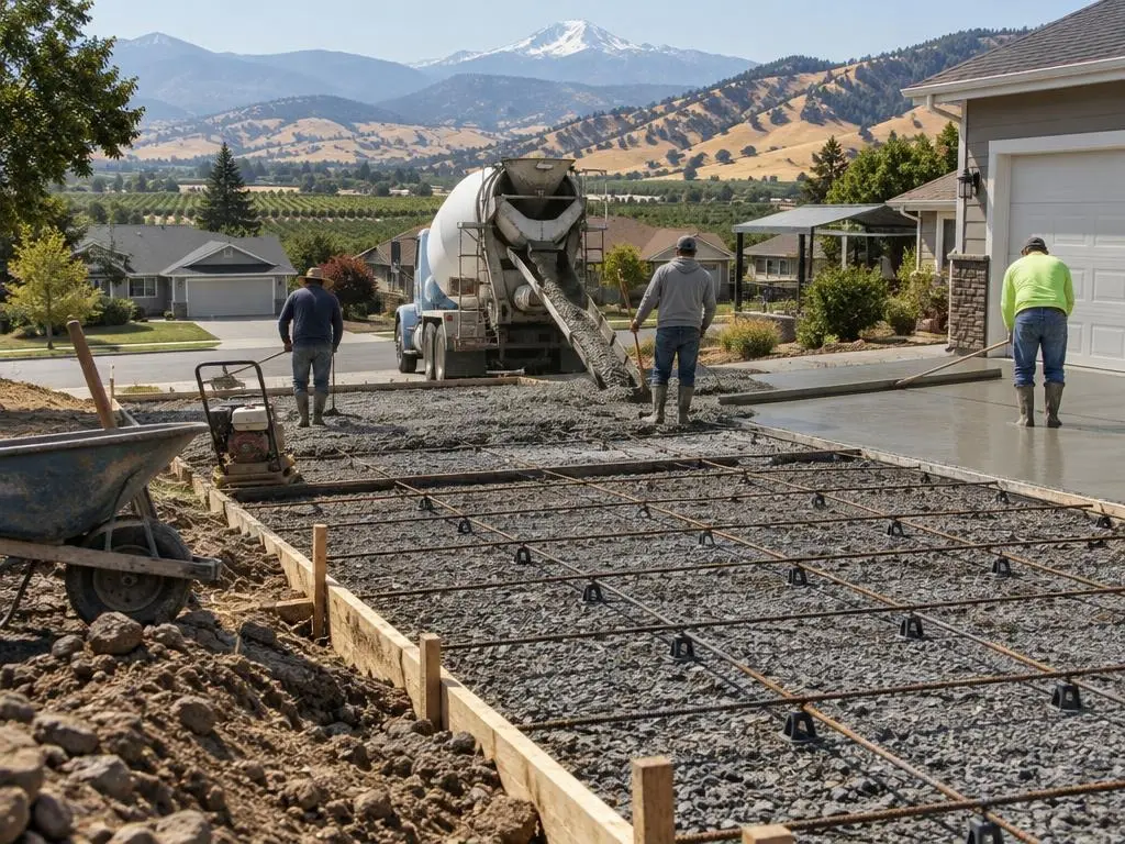 Concrete Driveways in Medford, OR